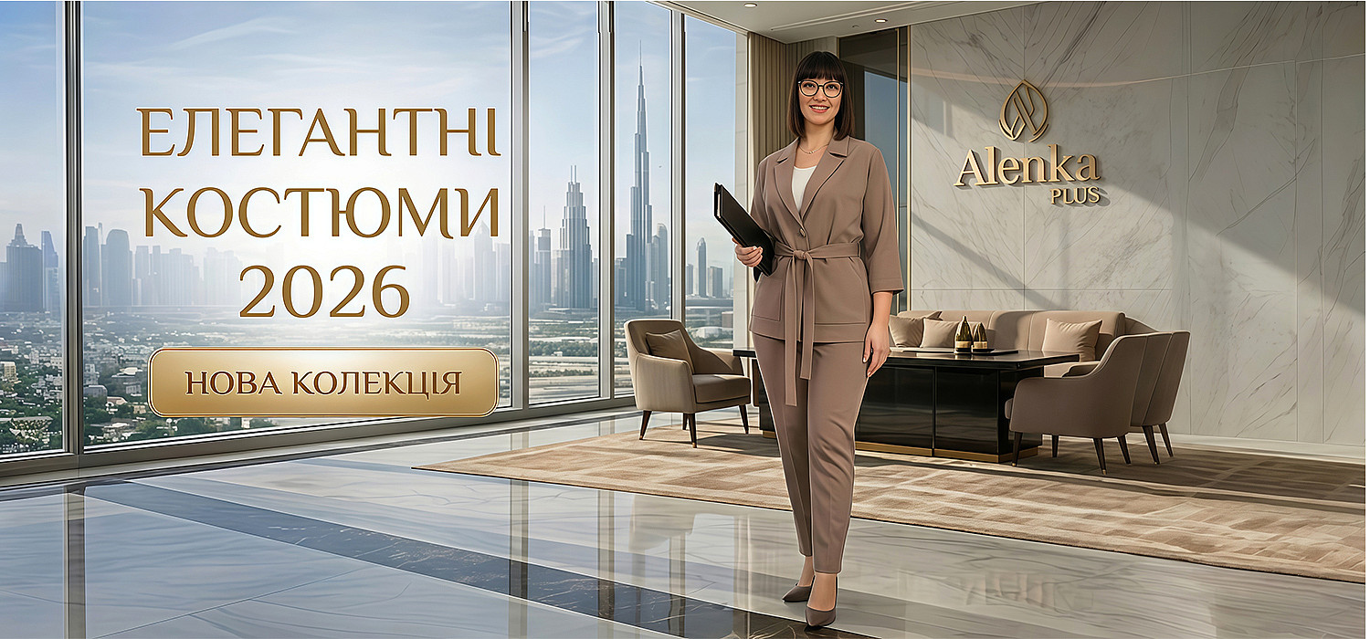 Нова колекція костюмів. Весна 2026
