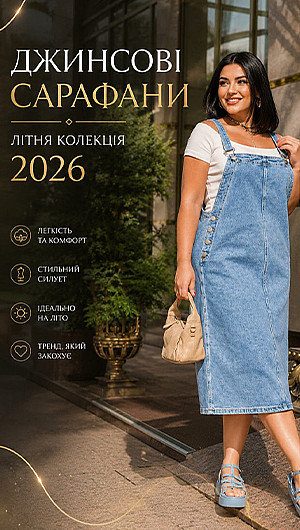 Джинсові Сарафани. Літо 2026