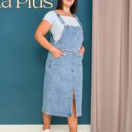 Джинсовий сарафан LJ A457 - Джинсовий сарафан LJ A457