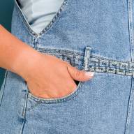 Джинсовий сарафан LJ A457 - Джинсовий сарафан LJ A457