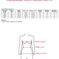 Купальник Teres FS251BH-201-1 - Купальник Teres FS251BH-201-1