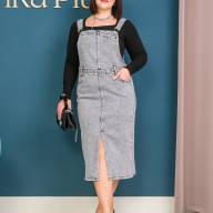 Джинсовий сарафан LJ A540 - Джинсовий сарафан LJ A540