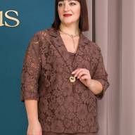 Піджак ажурний Alenka Plus 2068-3 - Піджак ажурний Alenka Plus 2068-3