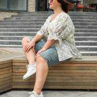 Блуза  Alenka Plus 15105-5 - Блуза  Alenka Plus 15105-5