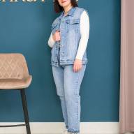 Джинсова жилетка LJ A530 - Джинсова жилетка LJ A530