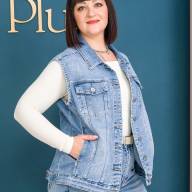 Джинсова жилетка LJ A530 - Джинсова жилетка LJ A530