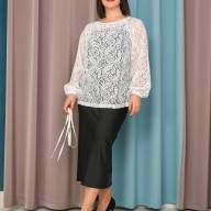 Блуза  Alenka Plus 15114-1 - Блуза  Alenka Plus 15114-1