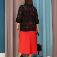 Піджак ажурний Alenka Plus 2068 - Піджак ажурний Alenka Plus 2068